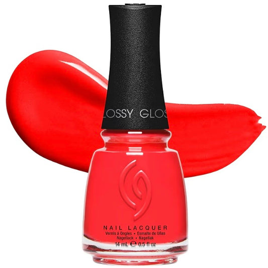 China Glaze Nail Lacquer Italian Red – CALABRIAN CHILI 0.5 fl oz